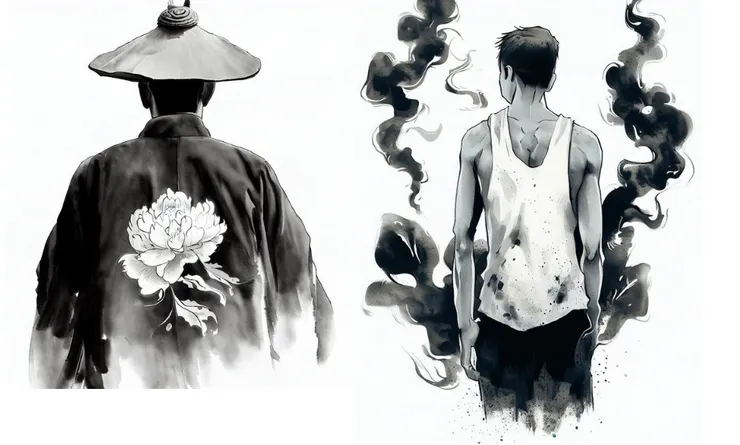 想辦法叫 AI 畫出我心中他們的形象，大概有 60%