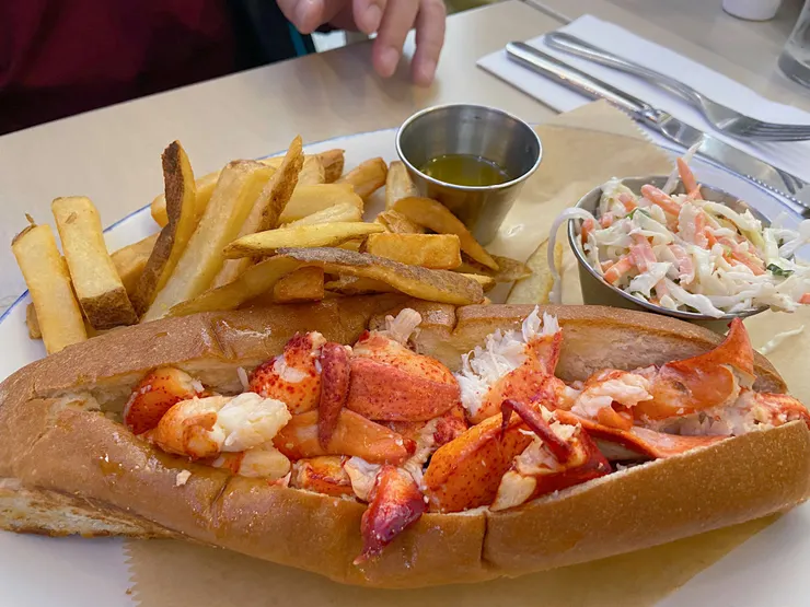 Legal Sea Foods的龍蝦堡