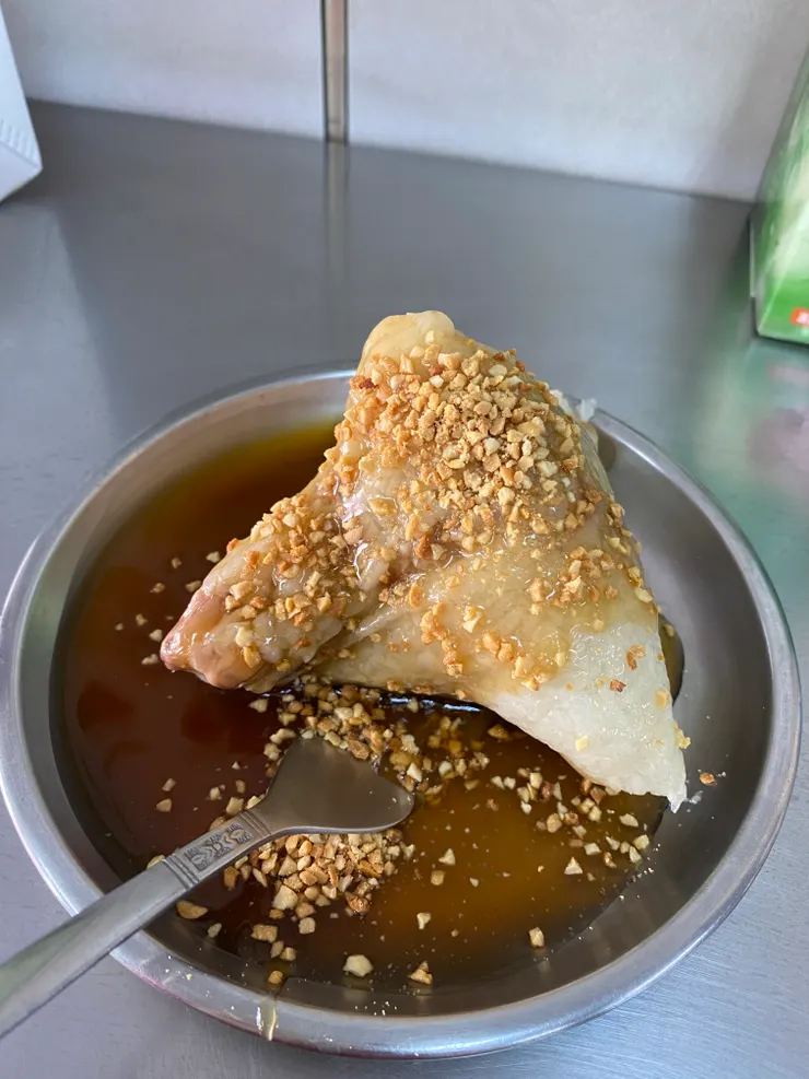 看似平凡無奇的菜粽，卻有不平凡的滋味