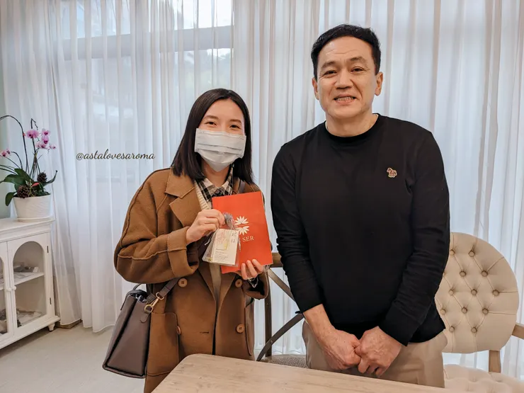 與 DI SER 調香師 - 篠原康幸 合影