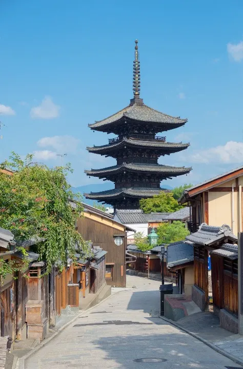 京都代表性街景-八坂塔