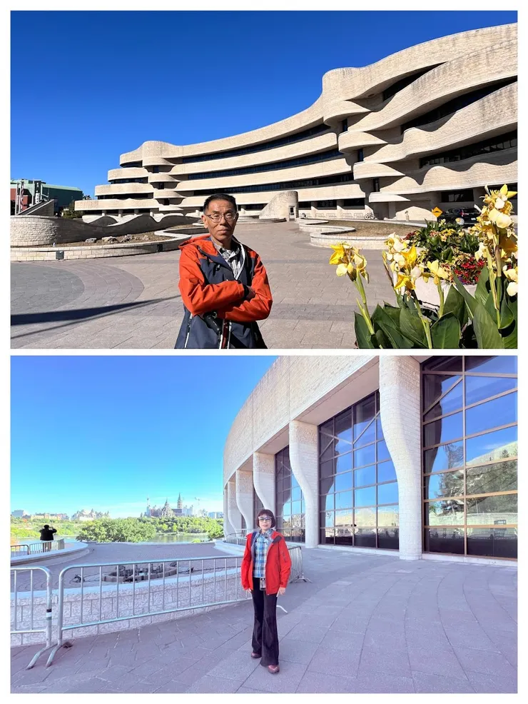 歷史博物館外觀線條流暢很漂亮