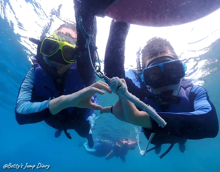 ▲2025屏東小琉球-浮潛、SUP/ 圖片來源：Betty's Jump Diary