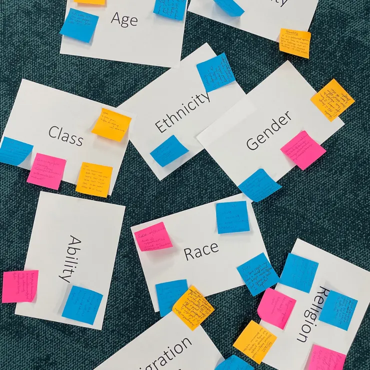 工作坊成果照片。