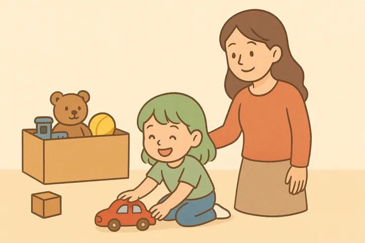 孩子體會到「收好 → 空間變大 → 能玩更多」的快樂。