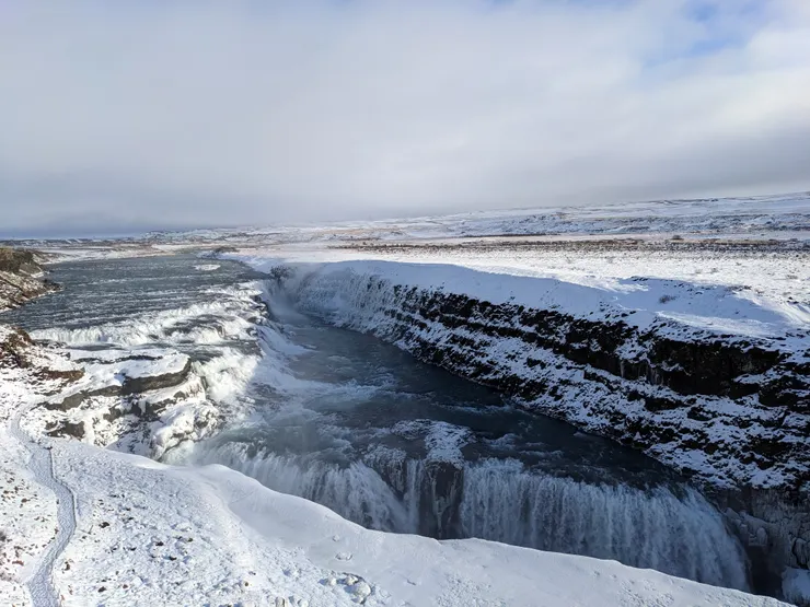 黃金圈(Gullfoss WaterFall)