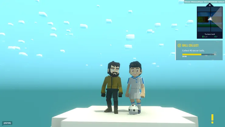 小編與足球小將合影