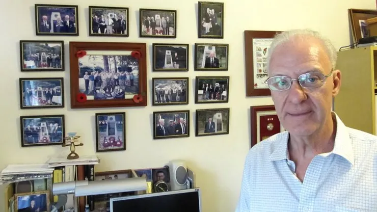 何麥克在臺北家中。取自BBC