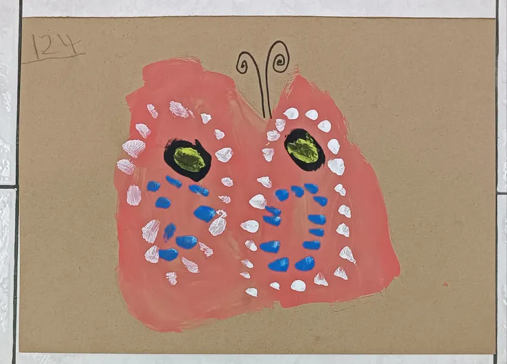 題目：蝴蝶 （戰鬥值：124）