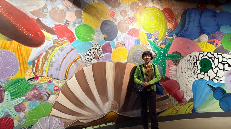 潮間生物館壁畫