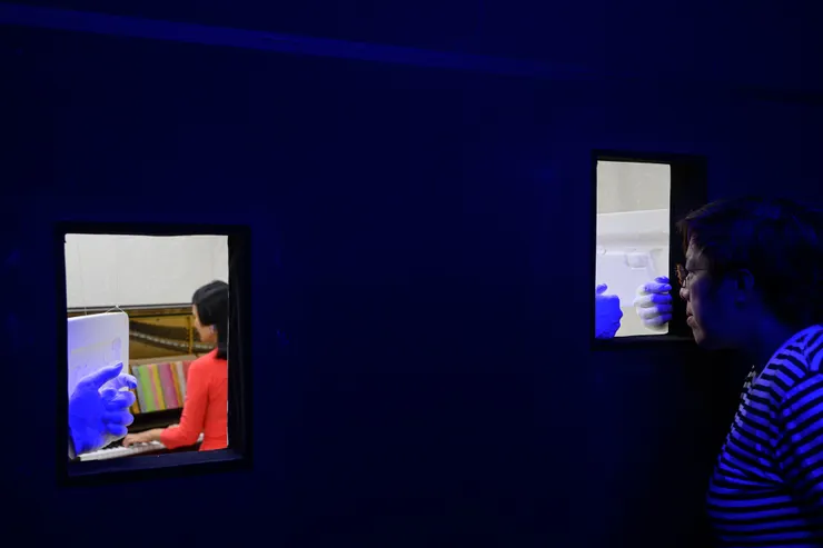 〈接待室〉展場實景　攝影：王世邦