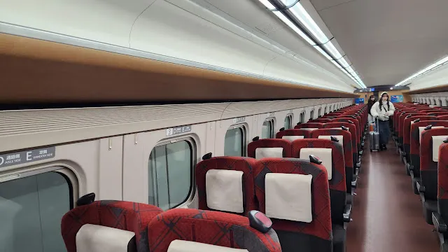 自由座車廂一覽