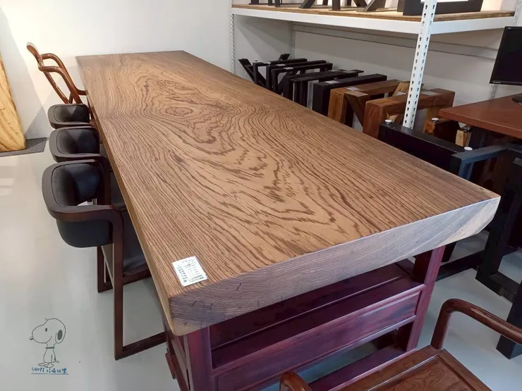 斑馬木大餐桌