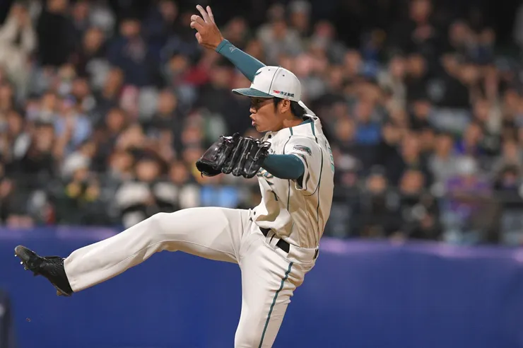 林詩翔表現繼續穩定。(翻攝自台鋼雄鷹臉書)