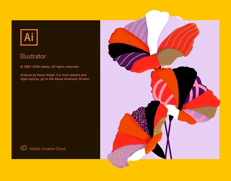 小補充，Illustrator的2020年版本，封面就是Karan Singh的作品喔！