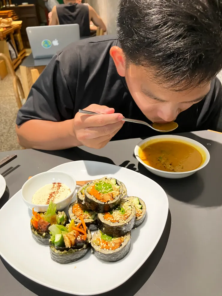 南瓜濃湯  @木葉粗食