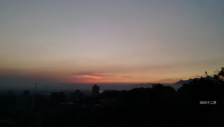 觀音山夕照