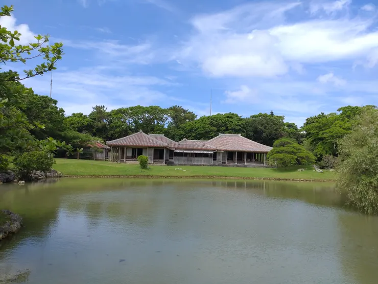 識名園建築