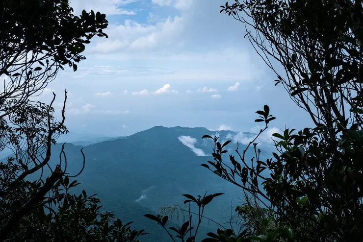 日湯真山頂的展望