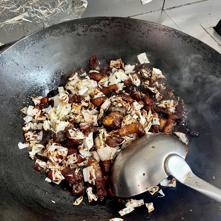 我這邊忘記加青椒了，在後面補