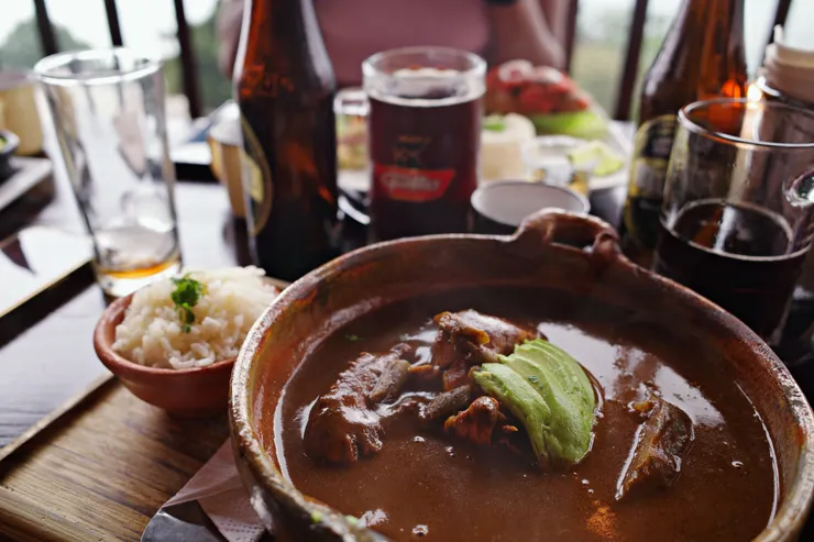 終於吃到的Pepián，今天的飲食無敵拉丁美洲。