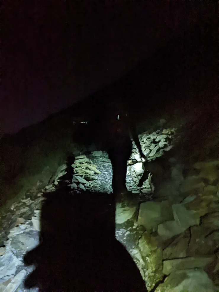 黑漆漆甚麼也拍不起來