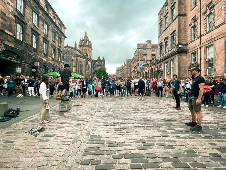 Royal Mile views shot by Emma@Edinburgh,Scotland .08/2024.