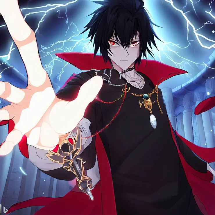 魔嵐使出<審判之雷>