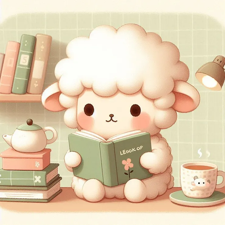小羊念書