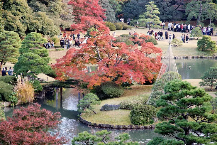 六義園 - KimonBerlin, CC BY-SA 2.0 , via Wikimedia Commons