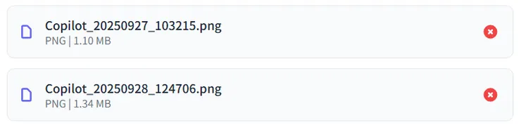 可以上傳多個圖片檔案合併成單一pdf