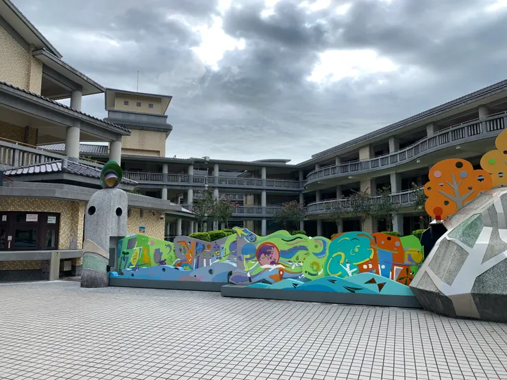 超可愛的學校🌸🌸🌸