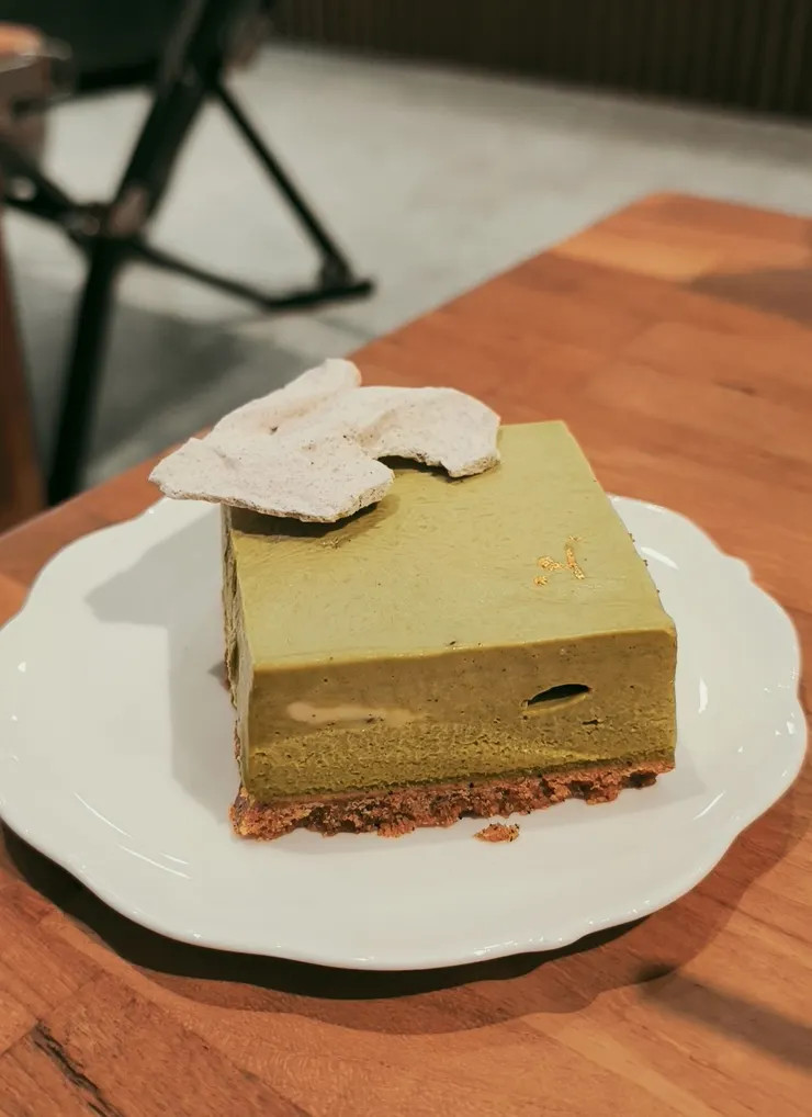 抹茶白味噌生乳酪 $200