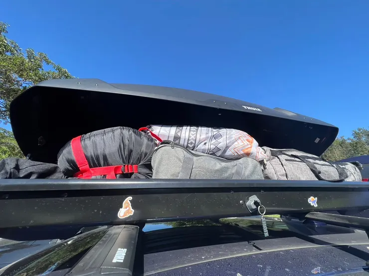 車頂架置物箱(側拍)