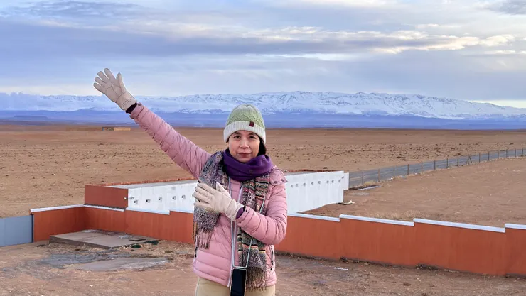 米德特坐落在兩大山脈之間