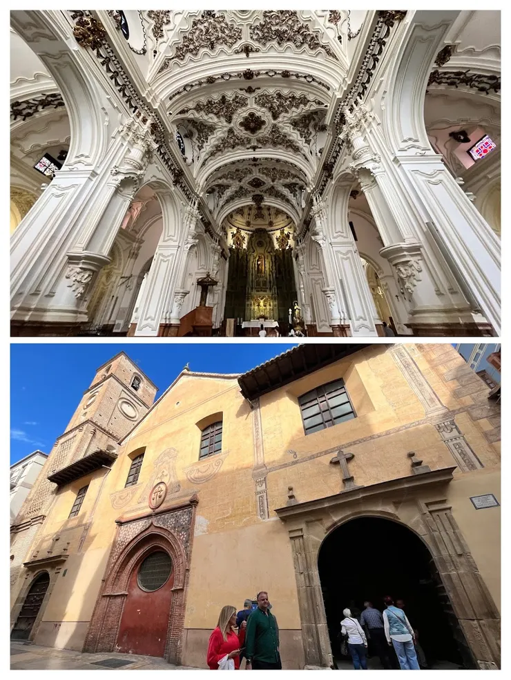 附近小巷內畢卡索受洗的聖地亞歌教堂