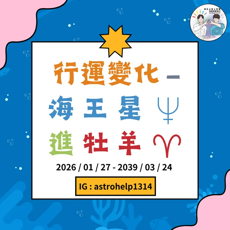 行運行星移動-海王星牡羊