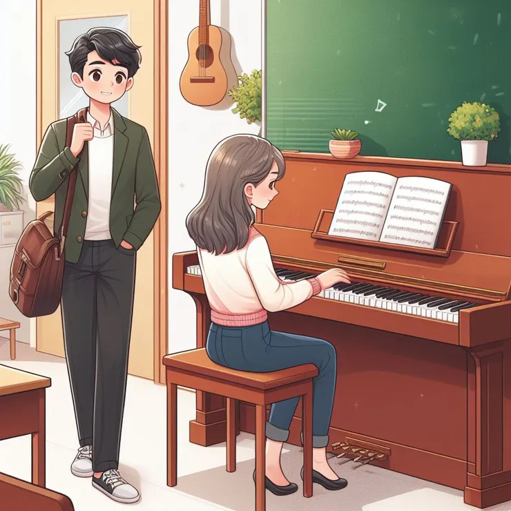 “你的音樂太美了，我想將這一刻永遠記錄下來。"