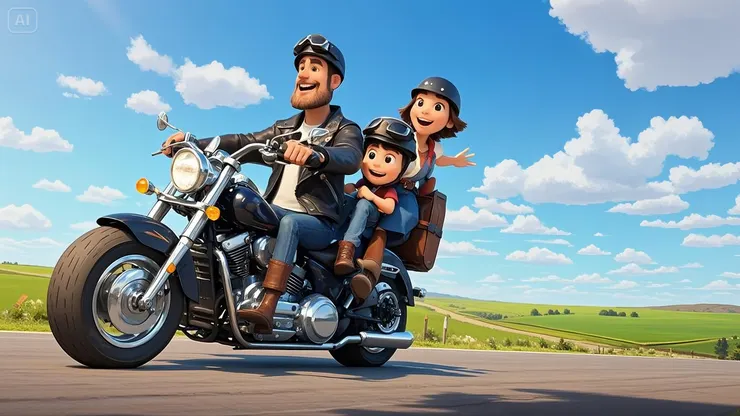 騎著重機環島，追逐年輕時的夢想