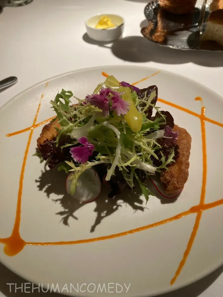 [ 美食景點 ] 歐華酒店 | 地中海牛排館 - 鬼頭刀生菜沙拉