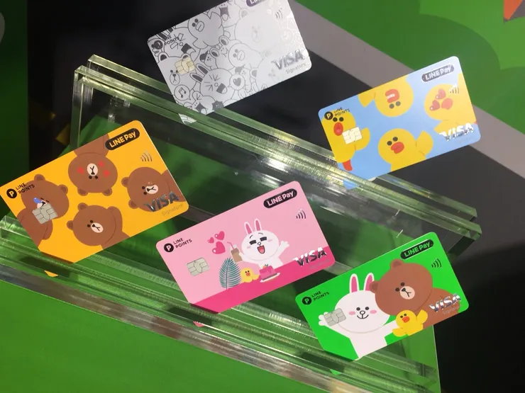 中信LINE Pay卡上市卡面 (圖片來源：一卡通官網)