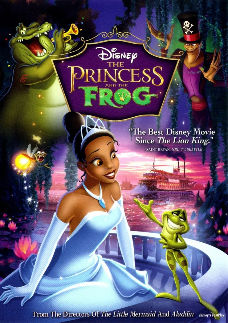 《公主與青蛙》美國版海報