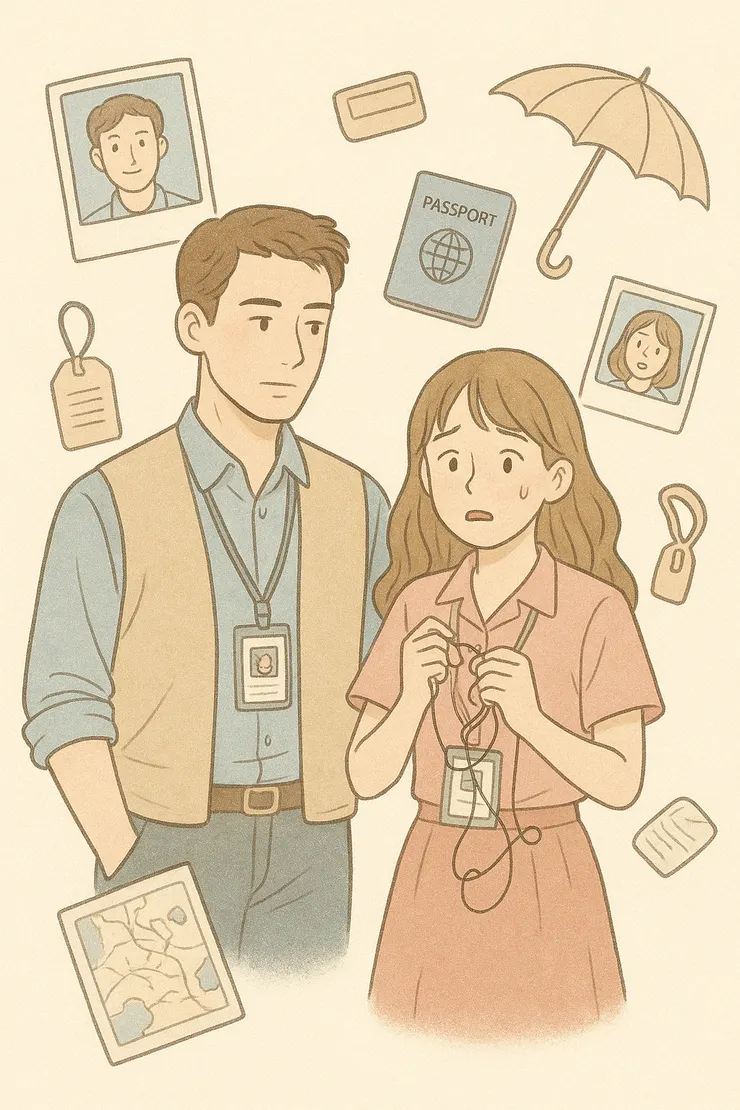 《甜吵旅行拍檔》人物意象示意圖。〈本插圖示意圖由AI協助生成。〉