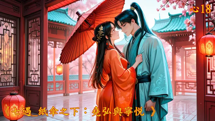 我娘曾說，撐傘的人若有心，傘邊就不會留縫。