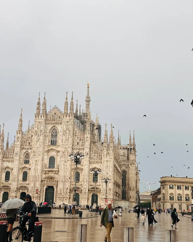 雨天的米蘭大教堂 Cerchia dei Navigli