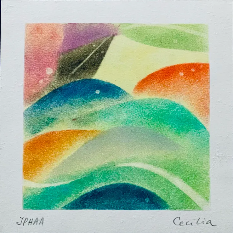 香味 檸檬 - 和諧粉彩指定教案 (學員作品）