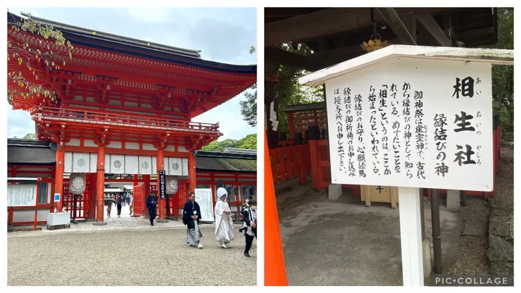 神社大門                     相生社簡介