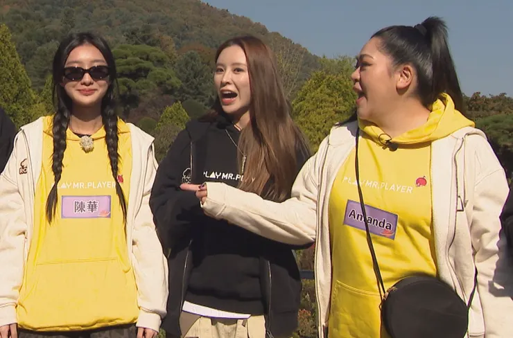 超人氣《綜藝玩很大》左起陳華、莊錠欣、Amanda。（綜藝玩很大）