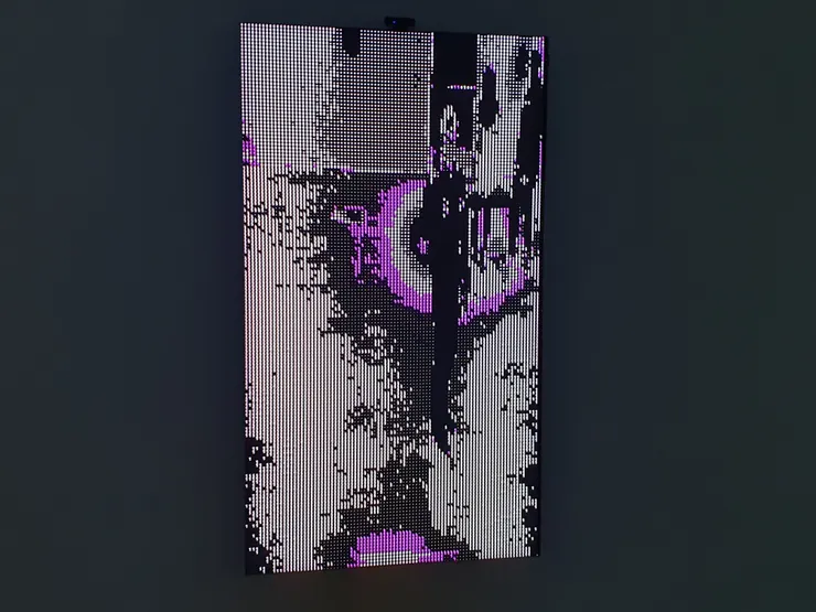 比較酷的人像呈現裝置。