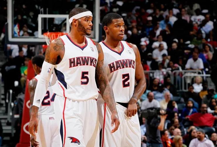 老鷹雙星 Joe Johnson 與 Josh Smith,將綠軍逼到第一道極限。